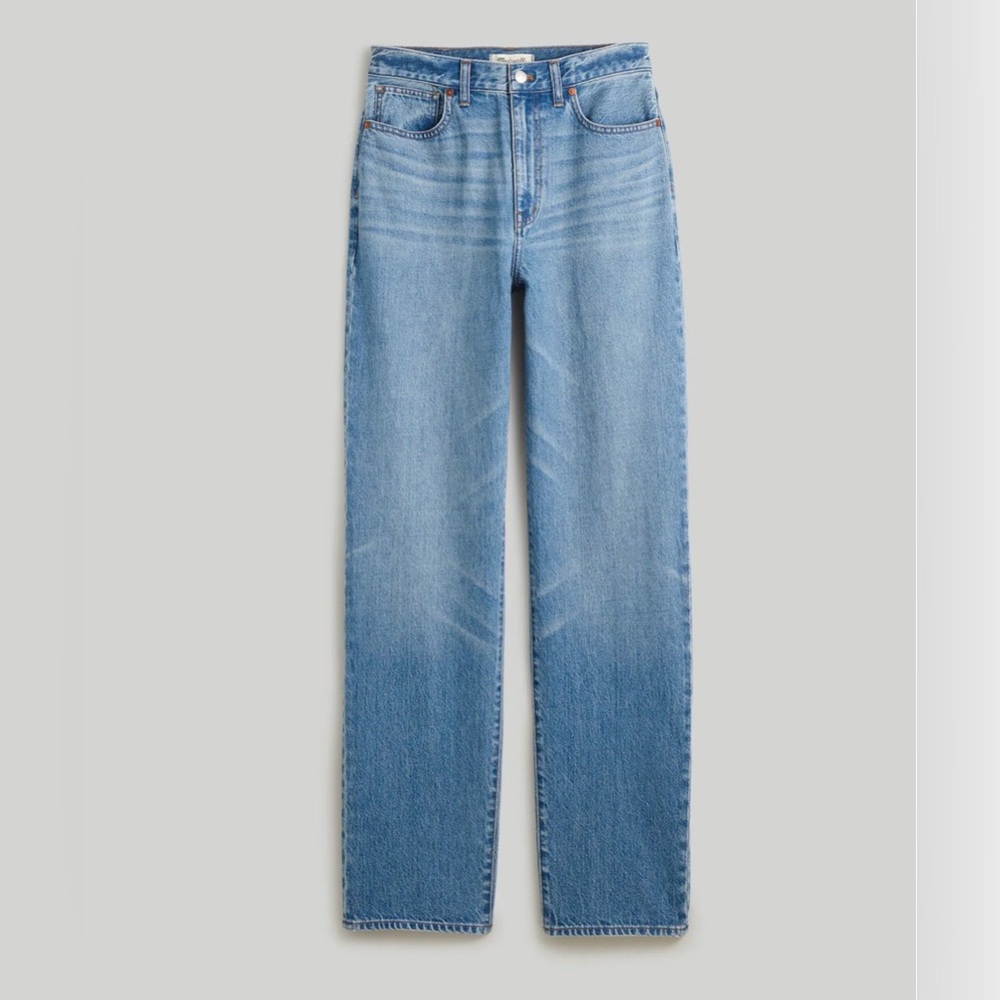 Madewell - Baggy Straight Jean in Blue - Size 26